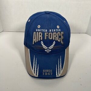 CSI United States Air Force‎ Blue Embroidered Adjustable Baseball Hat Cap 3094